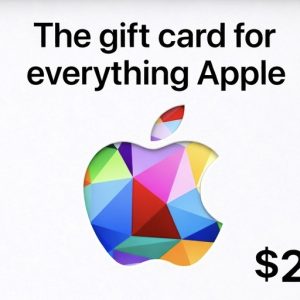 Apple Gift Card 25$ (USA) – Email Delivery