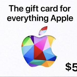 Apple Gift Card 50$ (USA) – Email Delivery