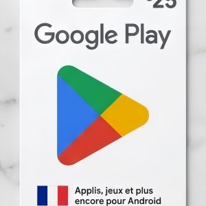 Google Play 25€ (FR) - Email Delivery